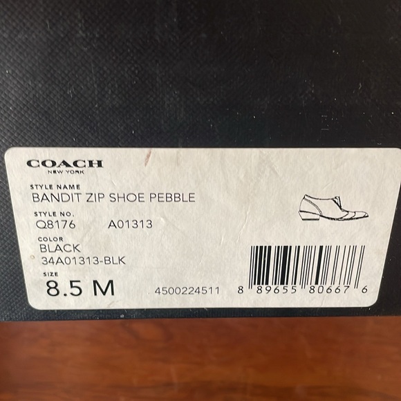 COACH Bandit Zip Shoe - Picture 8 of 8